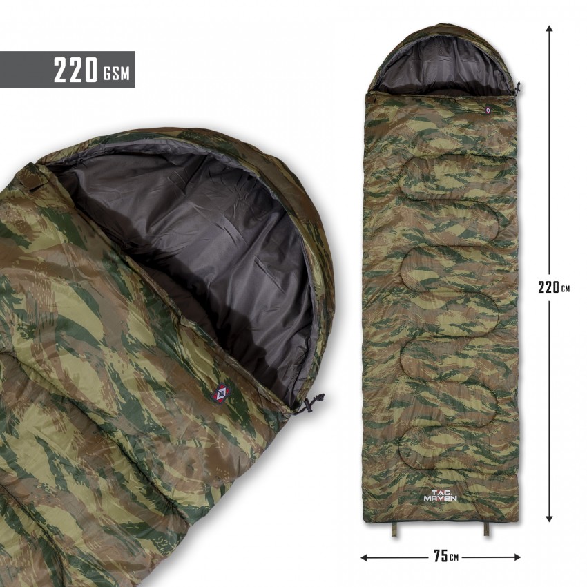 Sentinel Sleeping Bag 220gr/m² Camo
