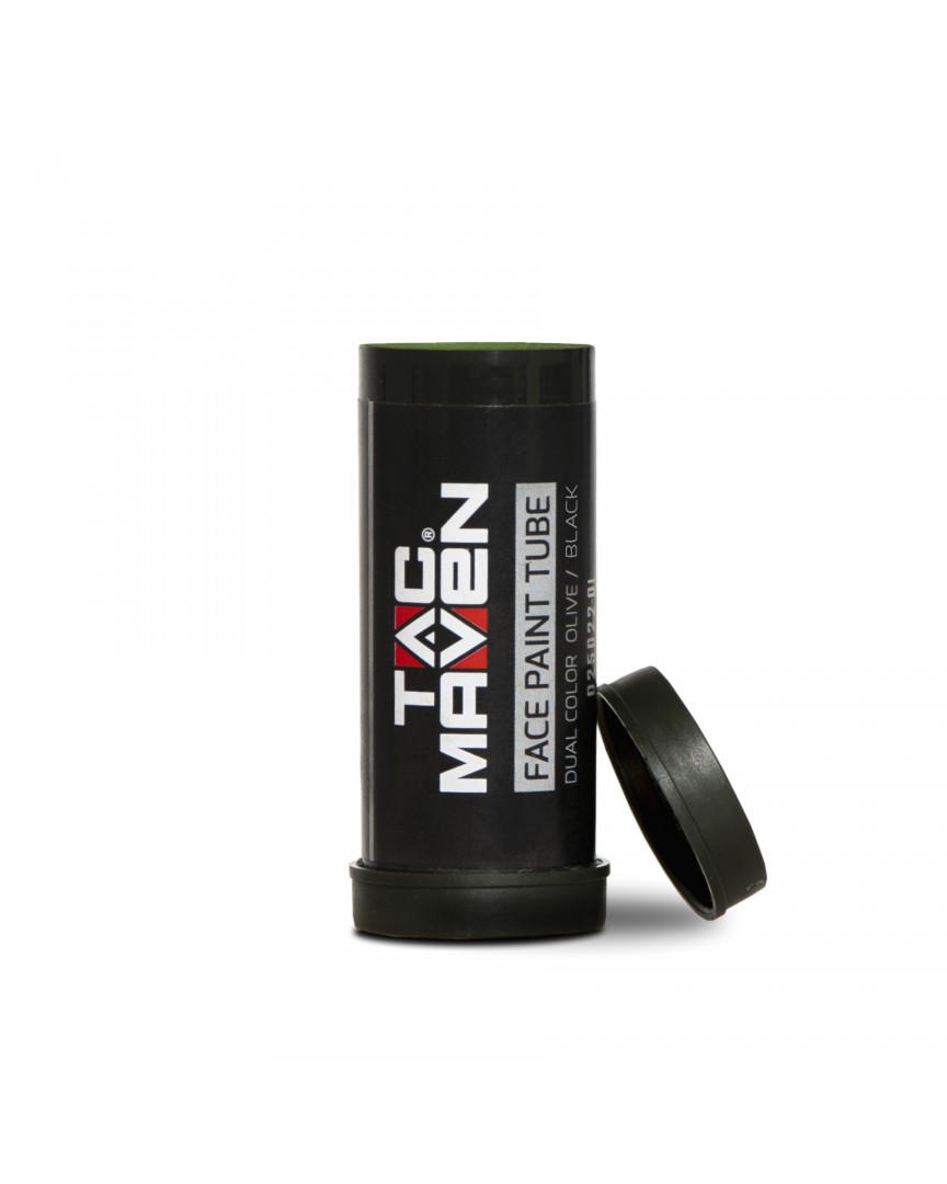 Tube Face Paint Olive/Black