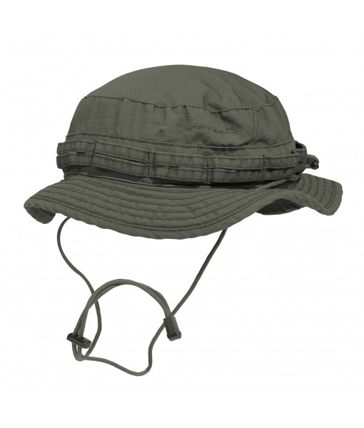 Pentagon Jungle Hat Boonie Army Security Tactical Police Ripstop Headwear Black 
