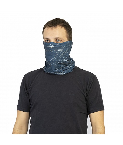 Skiron "Topographic Map" Neck Gaiter