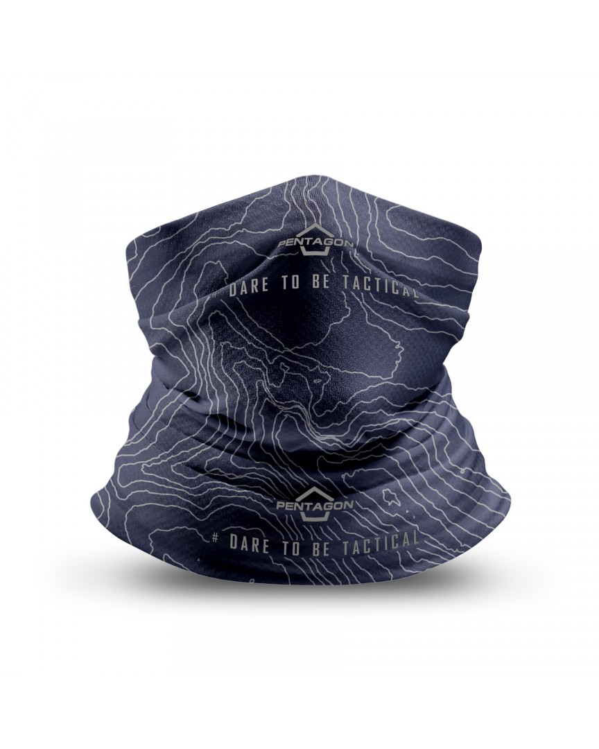 Skiron "Topographic Map" Neck Gaiter