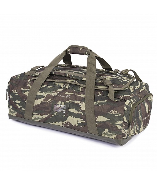 Pentagon Prometheus Bag 45L Backpack Military Hunting Travel Duffle Greek Lizard 