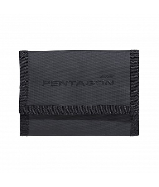 Black Talla Única Pentagon Tactical Stater Wallet 2.0 Cartera de Airsoft 