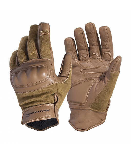 PENTAGON DUTY MECHANIC GLOVES Mens Military Army Tactical Airsoft Cadet Coyote 
