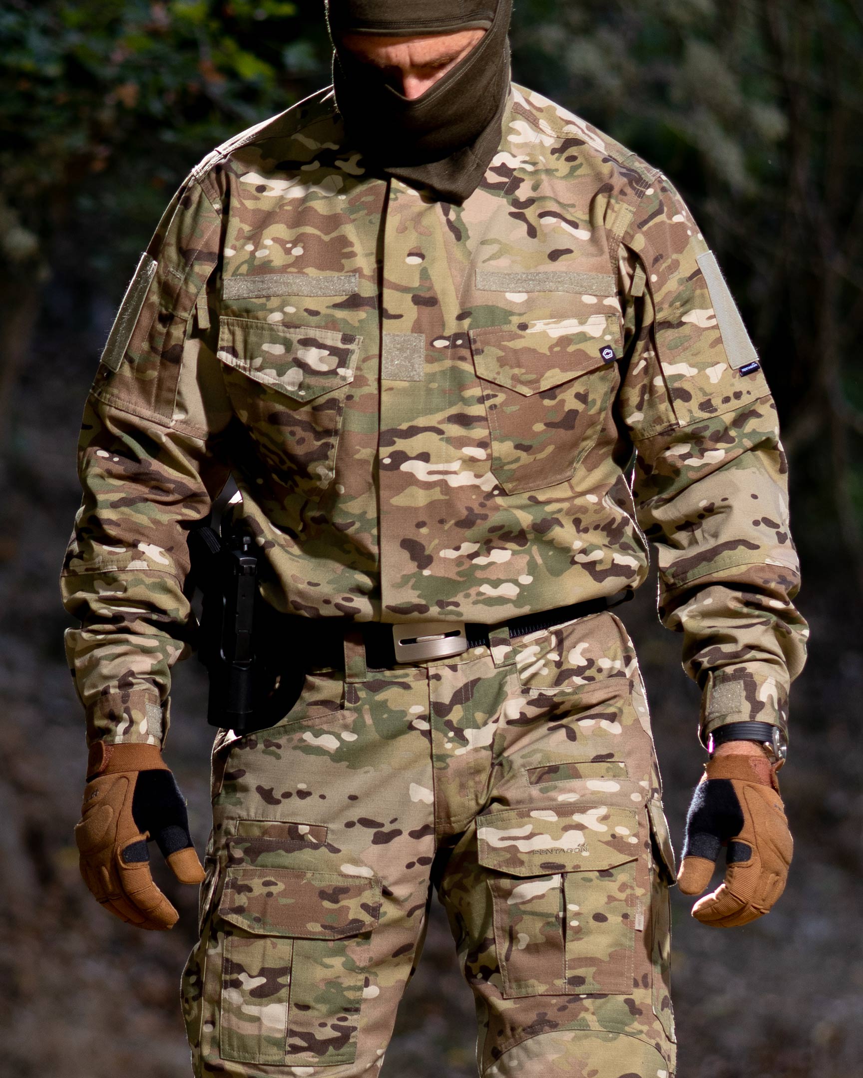 Lycos Combat Pants Multicam Detail