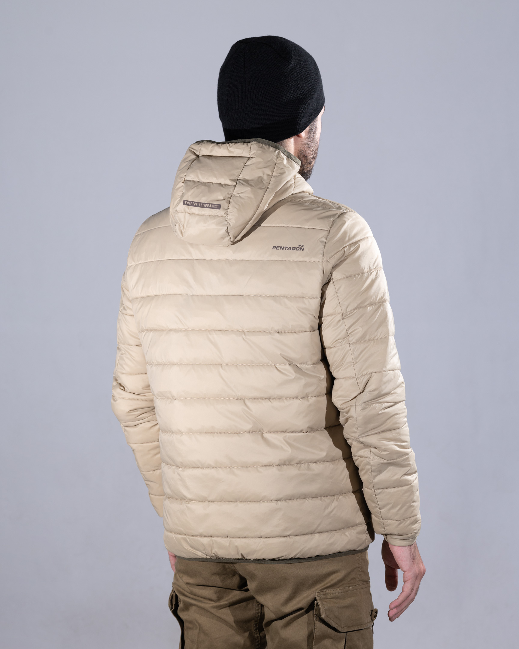Aurora 2.0 Puffer Hooded Jacket Detail