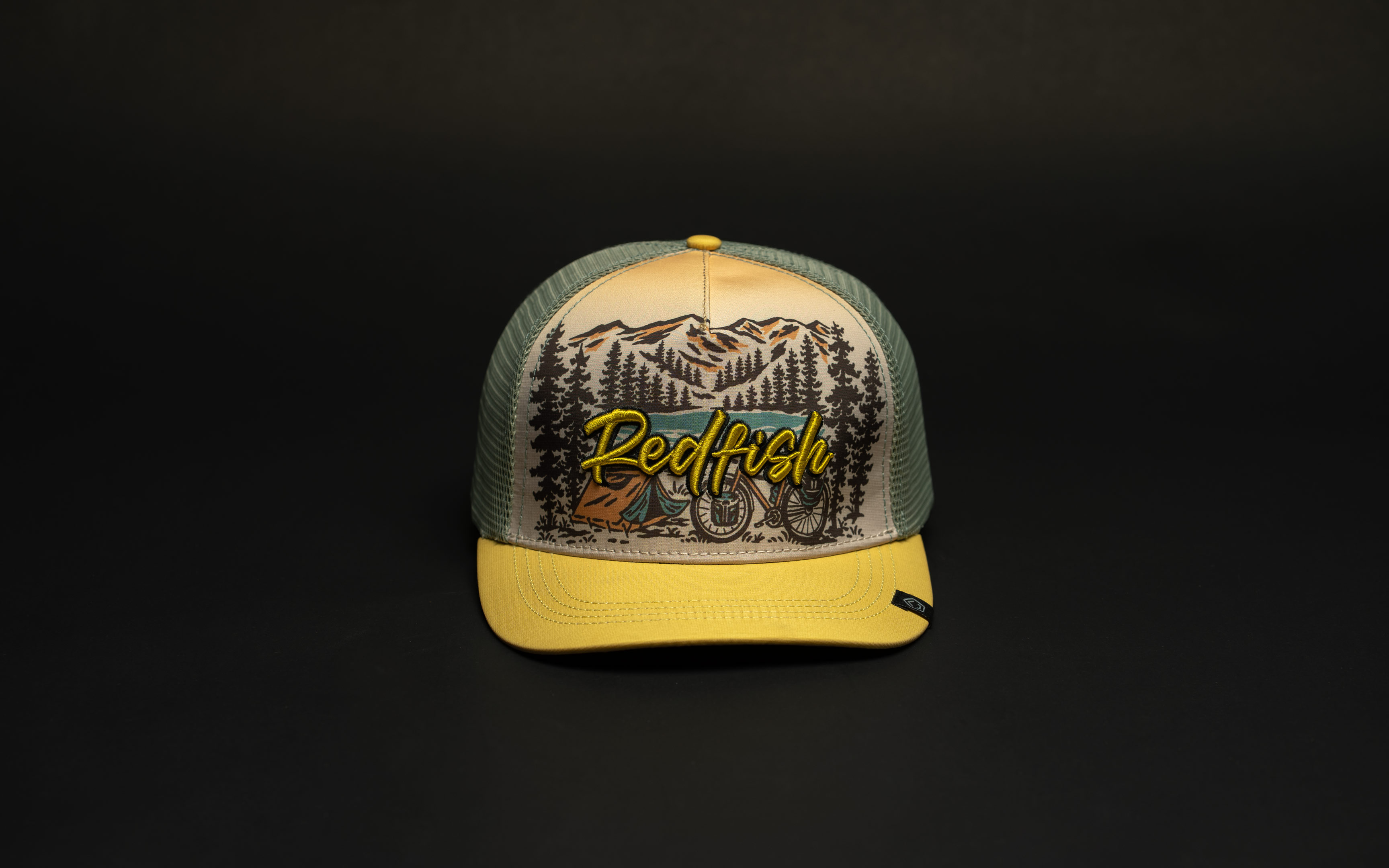 Adventure Cyclist Cap Detail