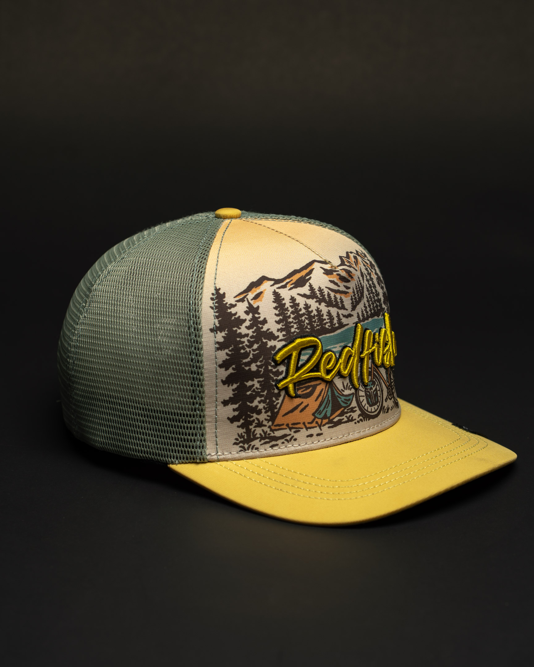 Adventure Cyclist Cap Detail