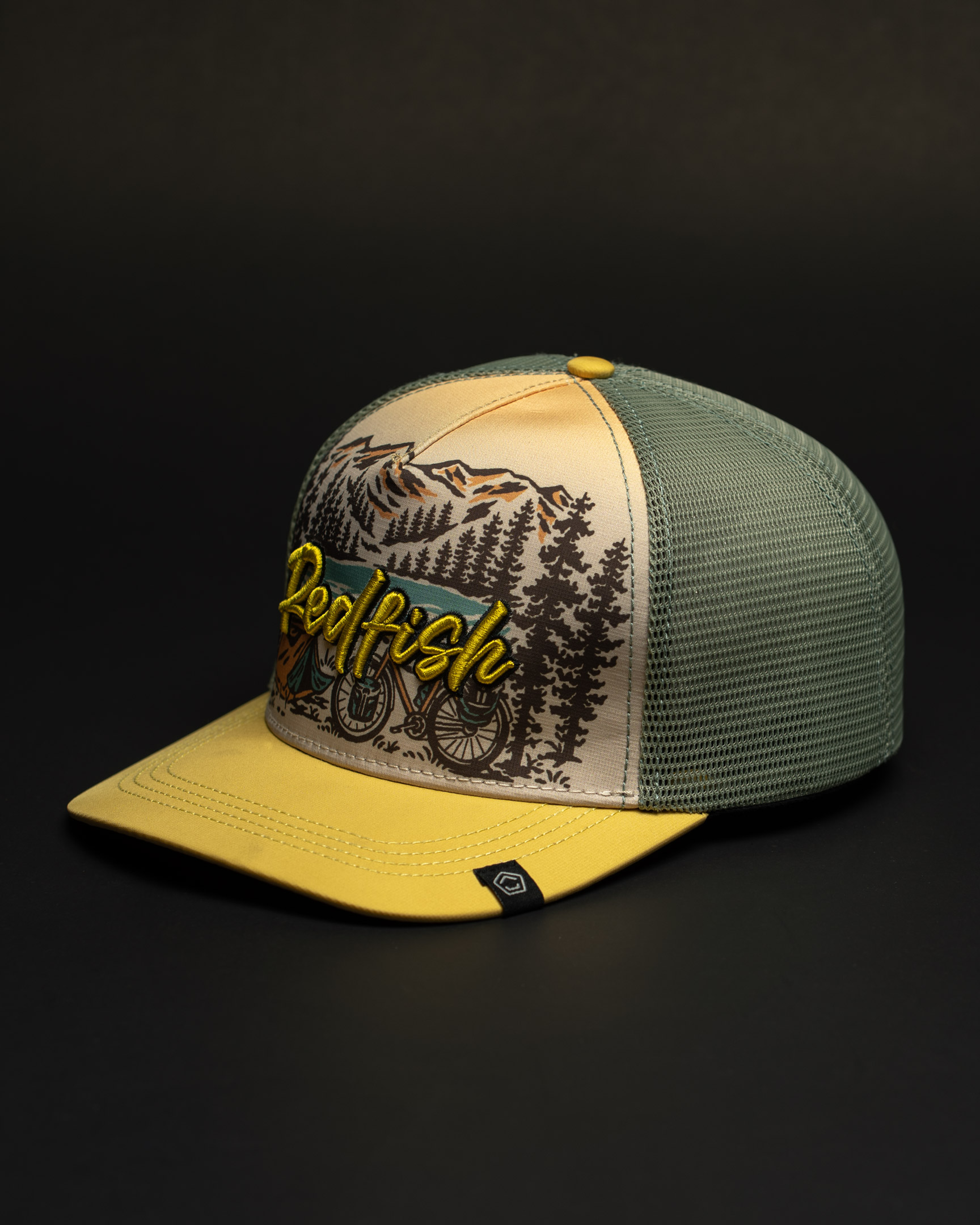 Adventure Cyclist Cap Detail